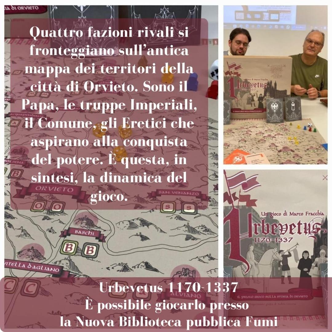 오르비에토 La Casa Di Agnese 아파트 외부 사진